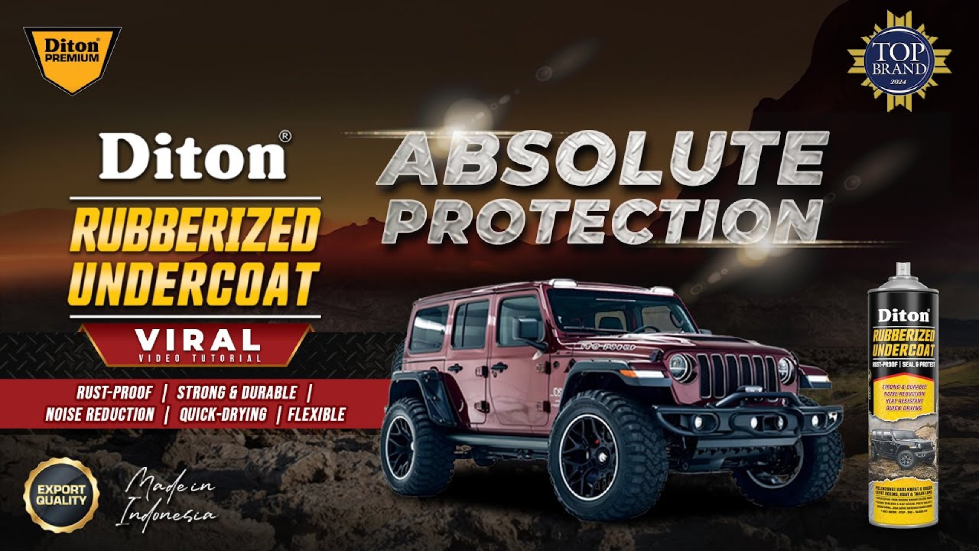 DITON RUBBERIZED UNDERCOAT | DITON PREMIUM