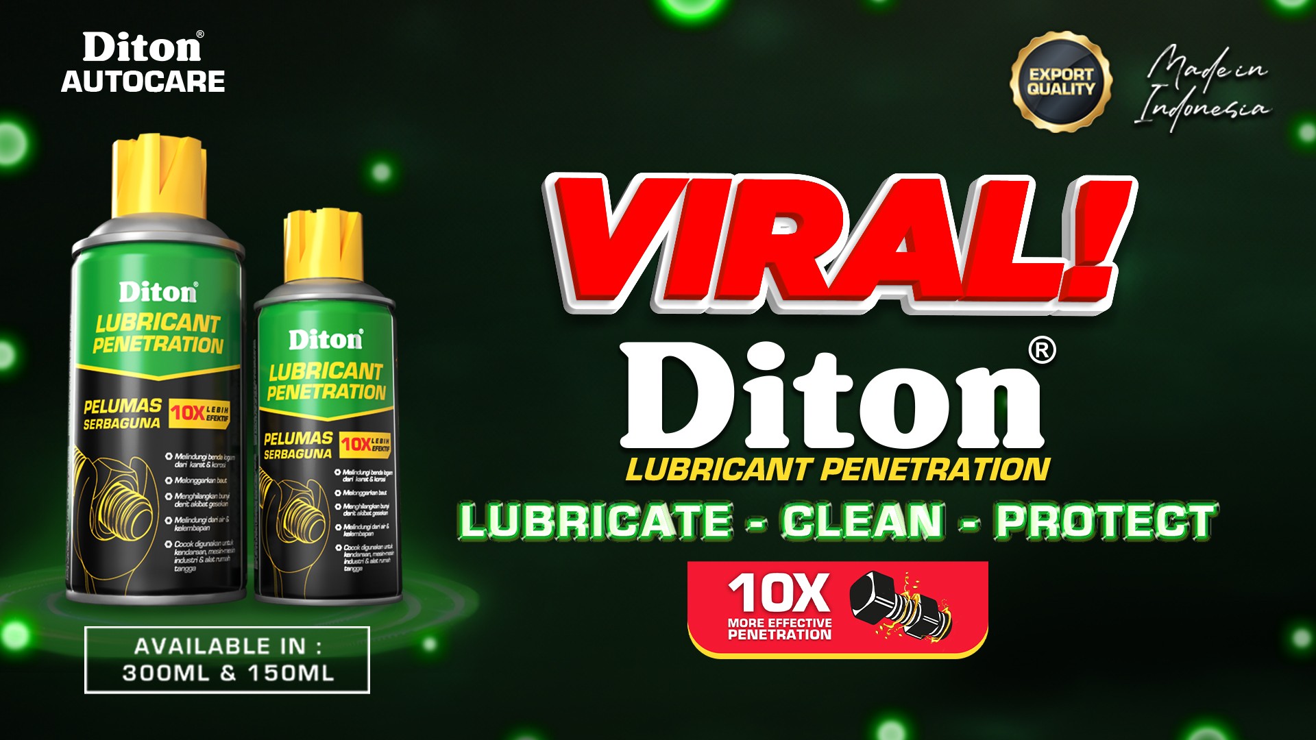 DITON LUBRICANT PENETRATION | DITON MULTI-CARE