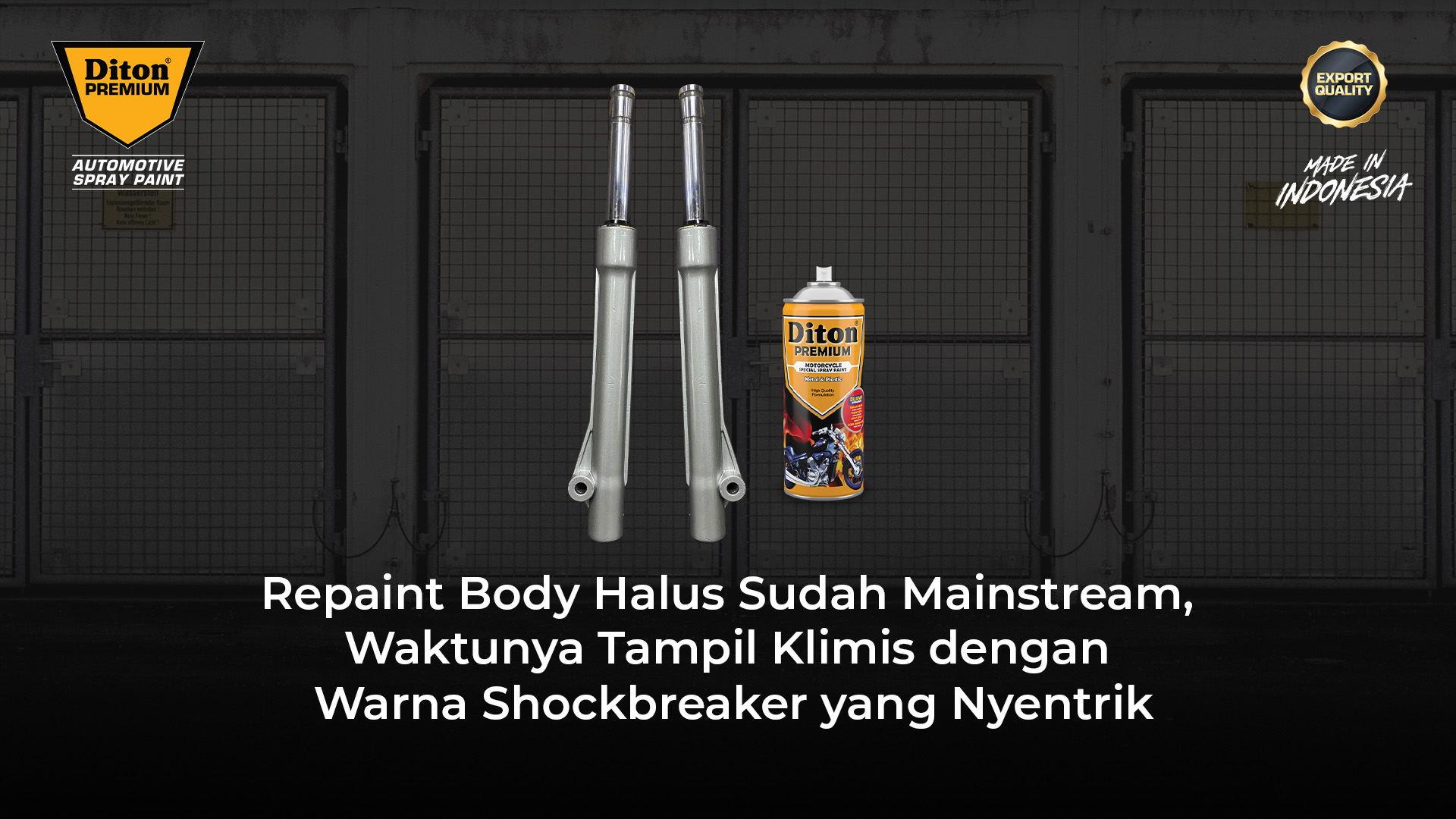Repainting Body Halus Sudah Mainstream, Waktunya Tampil Klimis dengan Warna Shockbreaker yang Nyentrik