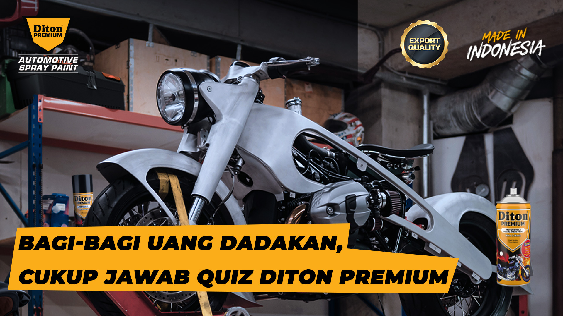 Bagi-bagi Uang Dadakan, Cukup Jawab Quiz Diton Premium