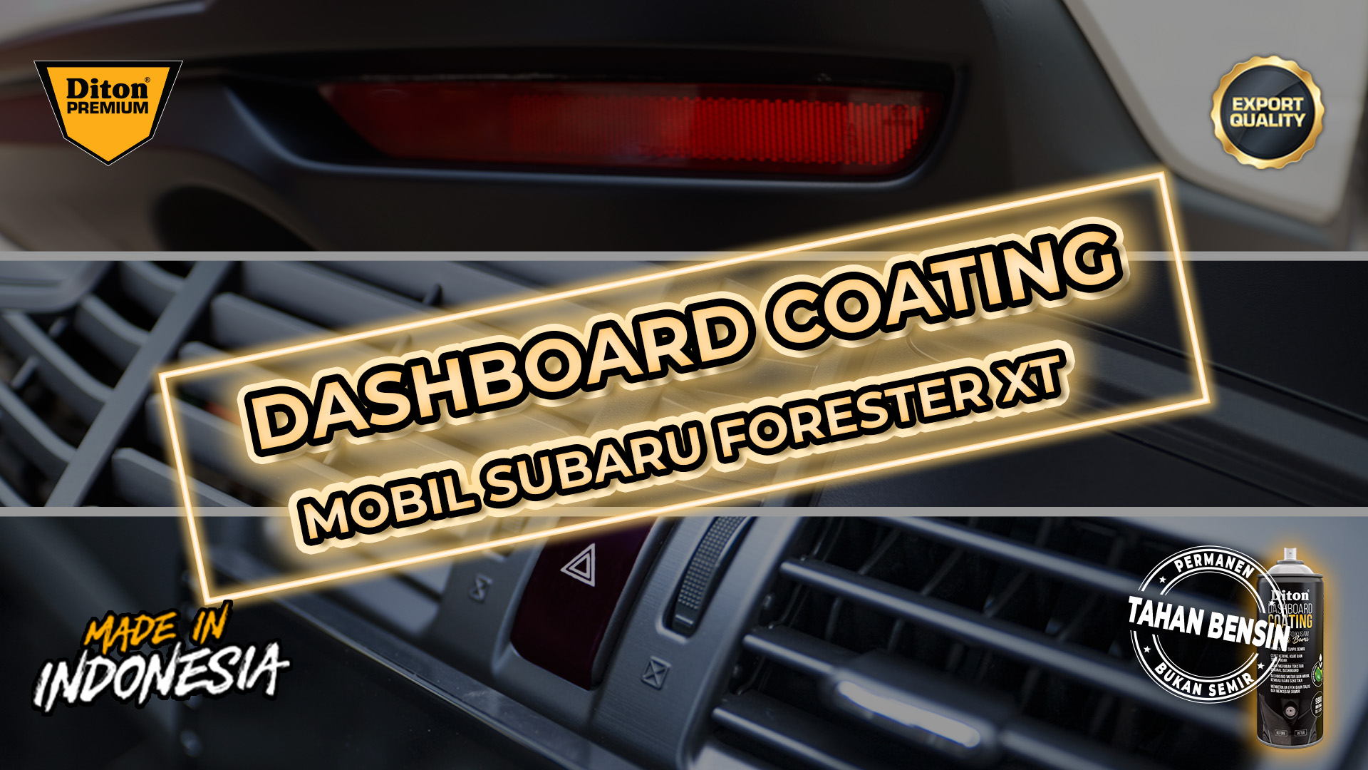 Ini Solusi Panel Dashboard Mobil Kusam