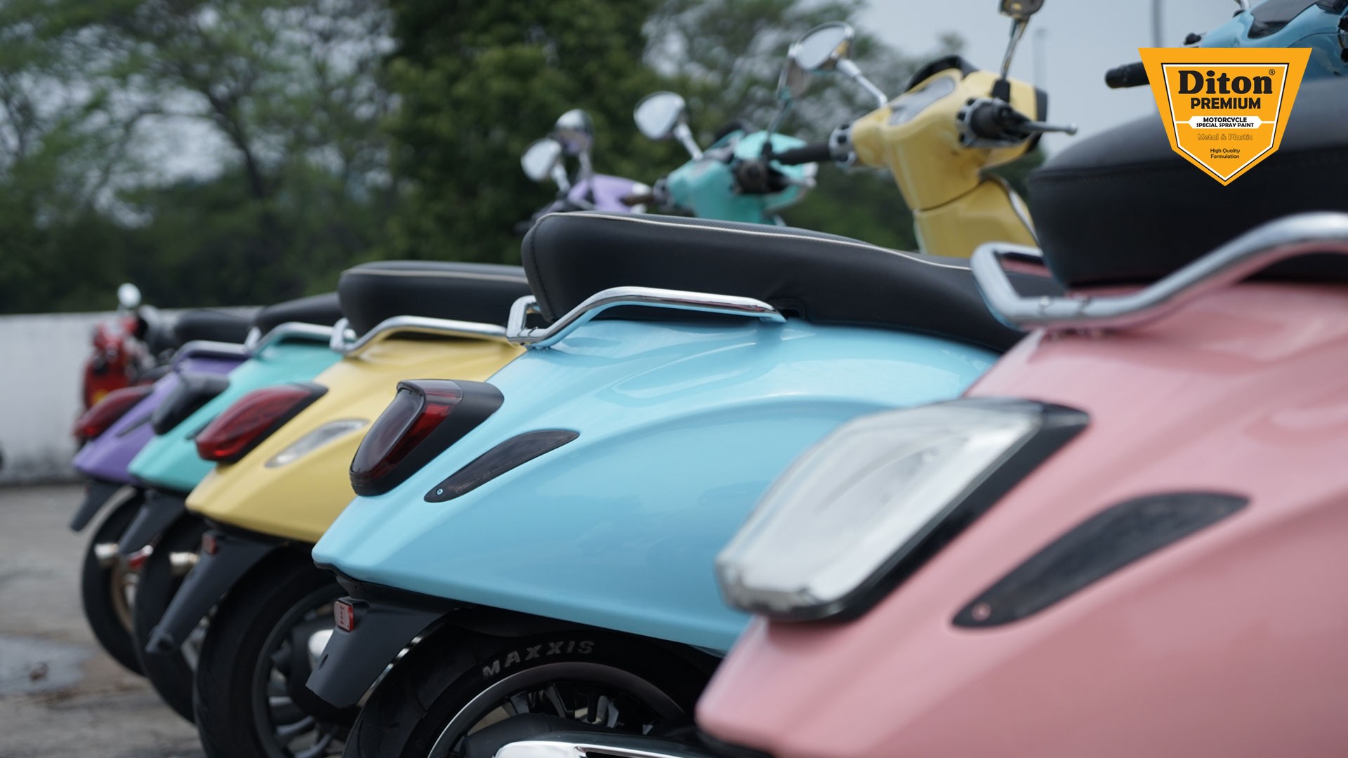 Warna Pastel Anti Mainstream untuk Motor