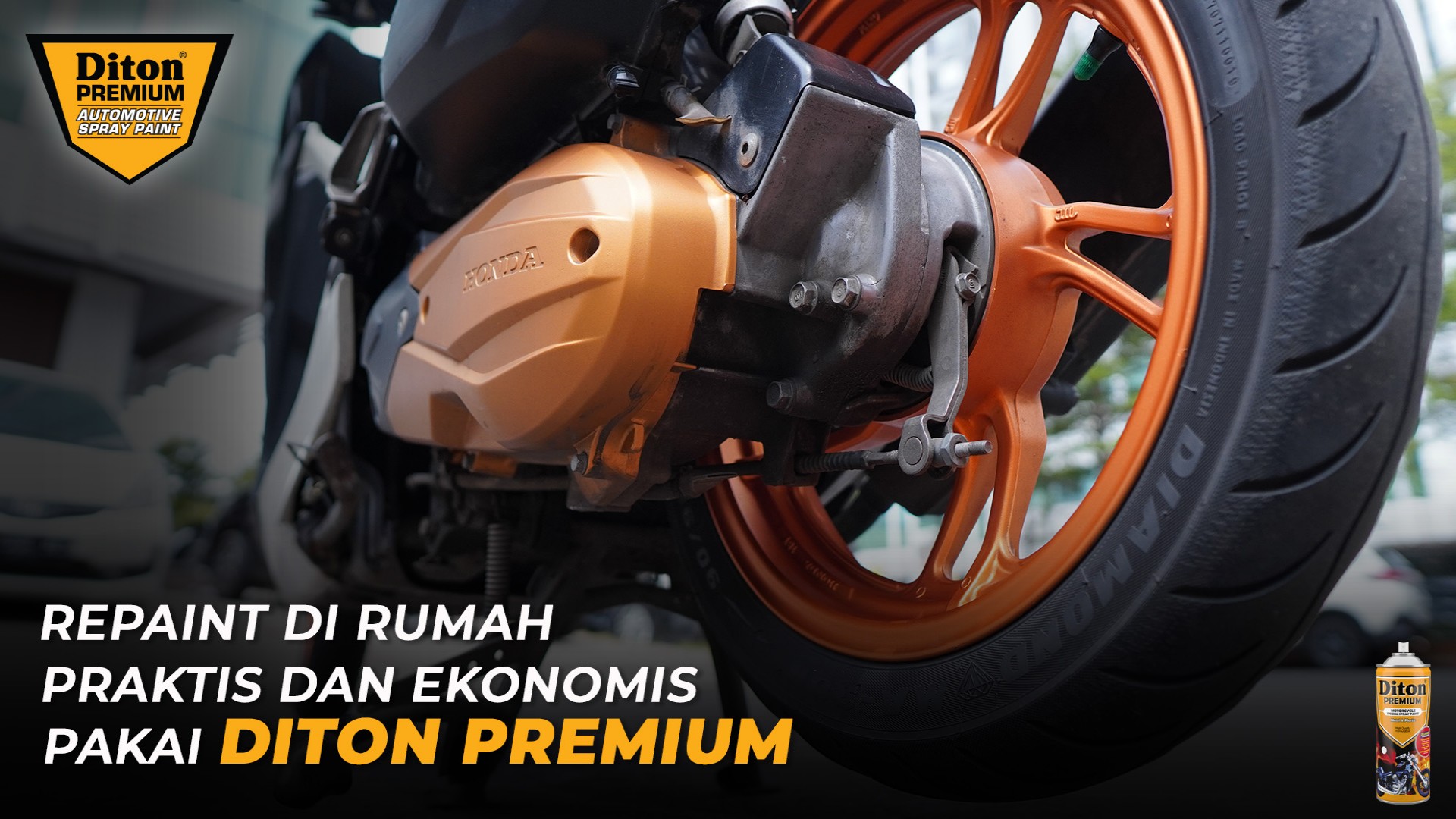 Repaint Di Rumah Praktis dan Ekonomis Pakai Diton Premium